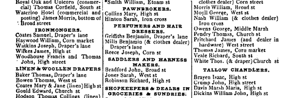 Article 1835 Trades in Leominster page 3