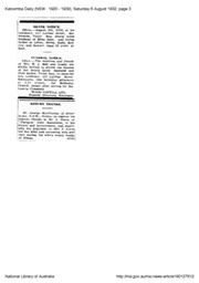 Article 1932 Victor Roy Bell of Lurline St Katoomba WHO IS HE??