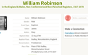 Birth 1790 William Robinson to James and Mary - Possible