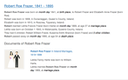Birth 1841 Death Marriage Robert (11) Roe Frazer 1841 to 1895 son of Robert (1) and Elizabeth Ann Roe 