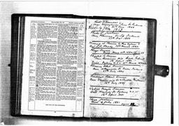 Birth 1848 Robert Frazer Somers Bible notes on Somers BDM's copy