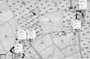 Census 1842 Map of Upper End and Wall End owners and Occupiers