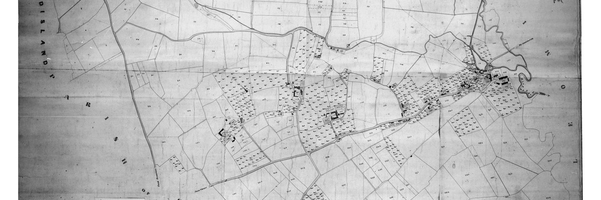 Census 1842 whole Map of Parish of Monkland and Upper End