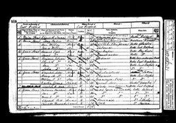 Census 1851 Elizabeth Bell born Elkesley