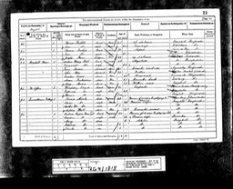 Census 1861 Arthur Henry Wall owner of Stretford Court living Burghill