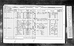 Census 1871 Elizabeth Watkins grand daughter of Ann Williams born Monkland spelling wrong in 1861 Census