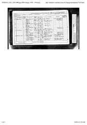 Census 1871 Thomas/James Skeggs (born 1821) next page, Sarah and James Skeggs in Sedlescombe