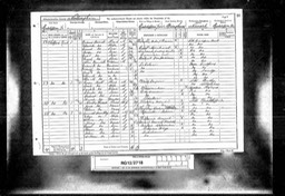 CENSUS 1891 George Bell, wife Sarah, Charles, Robert, Annie Bell in Radcliffe on Trent