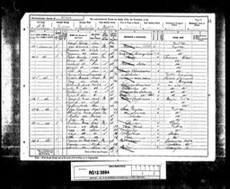 CENSUS 1891 John James in Nottingham before meeting Annie Bell in Radcliffe