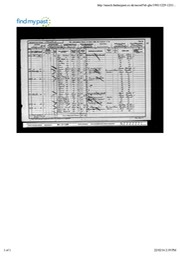 Census 1901 Charles (born 1877) and Emma Skeggs (died 1910) living in Barnet