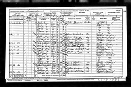 Census 1901 Elizabeth Slack nee Bell in Lancaster