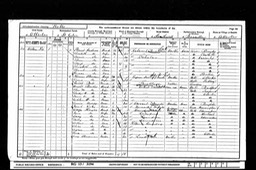 CENSUS 1901 Ralph Bell at Ollerton Bricklayer (with father Henry Bell)