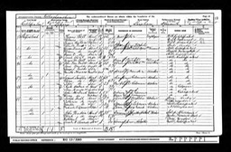 CENSUS 1901 Sarah Bell age 69 (born 1832), Thomas Bell Age 46 (born 1855) James Bell age 45 (born 1856) wfamily of George Bell