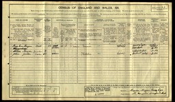 Census 1911 Mary Ann Morgan wife of Thomas Morgan from Monkland