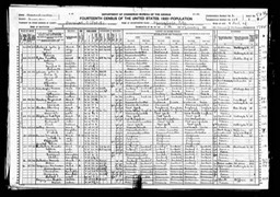 Census 1920 Timothy Glynn in Springfield Massachusetts