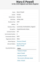 Census 1939 Thomas E Powell with wife Mary E Powell nee Lello