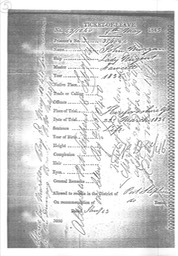 Convict 1843 Ticket of Leave 1843 John Morgan page 2