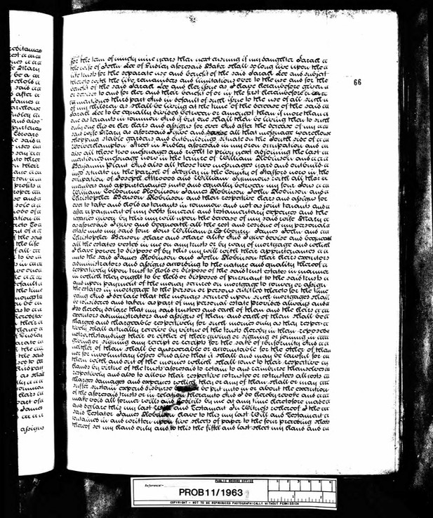 Death 1841 James Robinson Will page 3