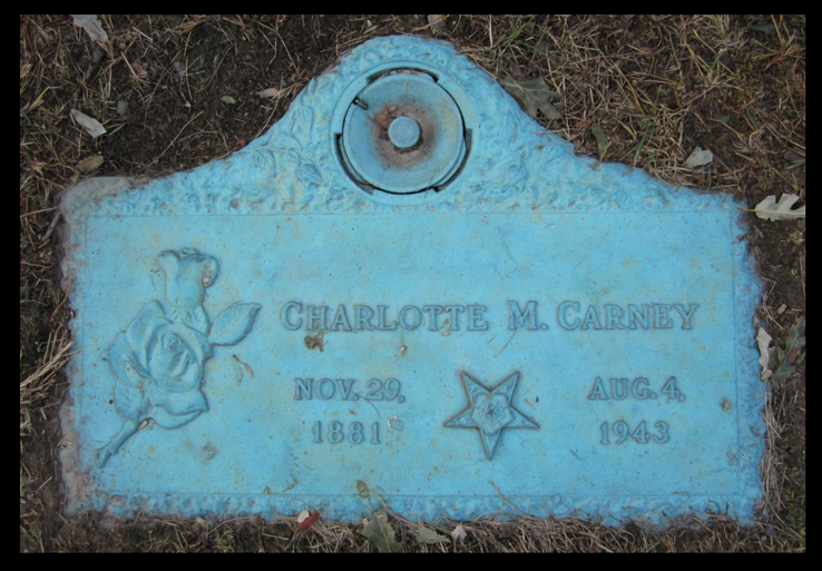 Death 1943 Charlotte Carney nee Walton