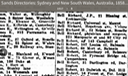 Electoral Roll 1917 Robert Bell 16 Forest St Forest Lodge