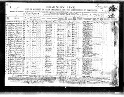 Immigration 1902 Timothy Glynn from Ennistymon to meet Mary at 75 Mulberry St Springfirld Massachusetts