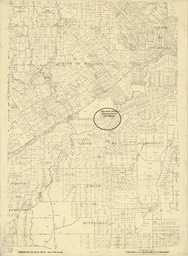 Land 1852 John Morgan 1852 and map of 52 acres at 7 mile creek 