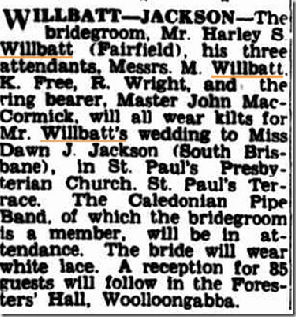 Marriage 1888 Wilbatt Jackson Marriage in Trove 1888