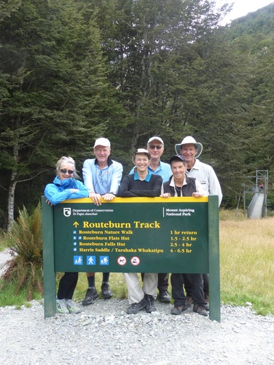 Six Friends Routeburn 2016