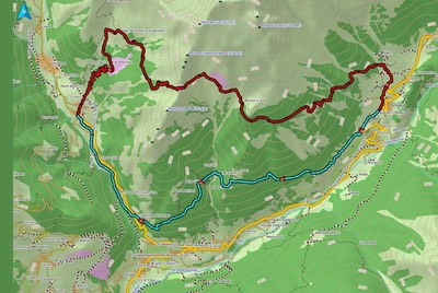 Tor des Geants reroute from Oyace to Ollomont