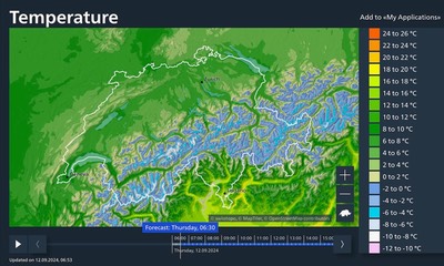 12th Sep Weather Map Switzerland reduced