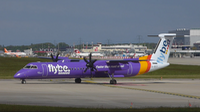 Flybe purple plane