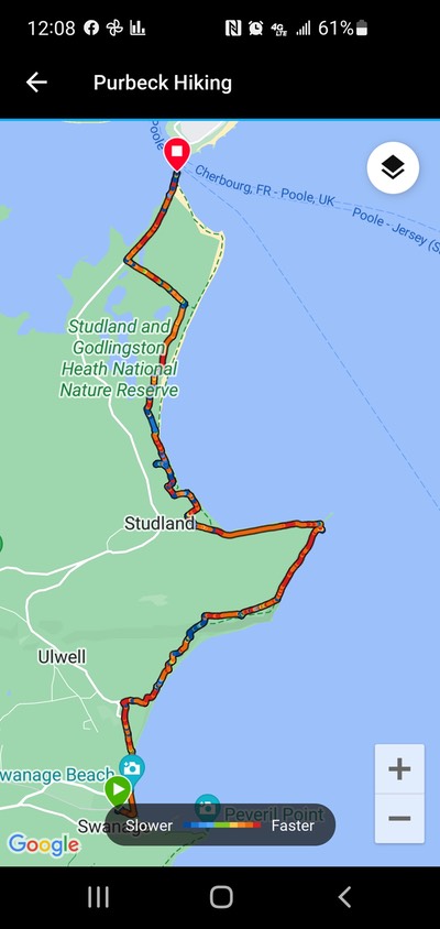 Swanage to Shell Haven SWCP 6th June 2023